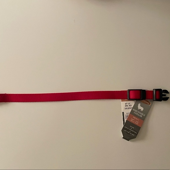 Small Red Nylon Leash - Picture 8 of 8